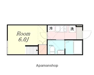 仮)シティハイツ新磯野2号棟【2階】の間取り