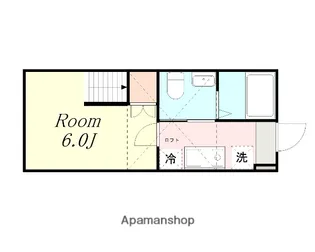 仮)シティハイツ新磯野2号棟【2階】の間取り