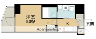 ステージグランデ相模原【4階】の間取り