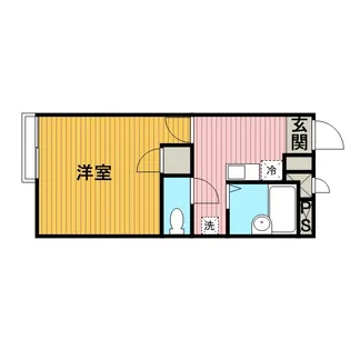 アムール鶴川【2階】の間取り