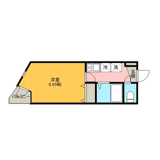 ラ・フルール芹ヶ谷【3階】の間取り