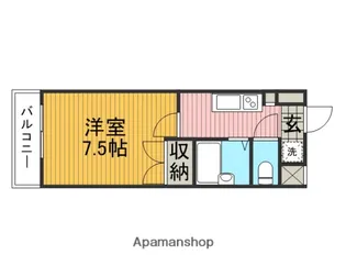 プリマヴェール町田【4階】の間取り