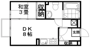 みそのハウス【102号室】の間取り