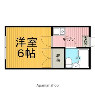 ホワイトシャンテ【2階】の間取り