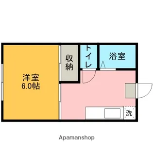 B’CASA淵野辺ⅢRE−BORN【2階】の間取り