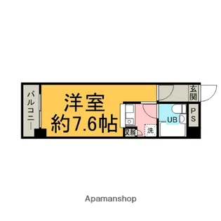 ライオンズプラザ淵野辺(分譲)【4階】の間取り