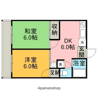 ドミールさがみ【1階】の間取り