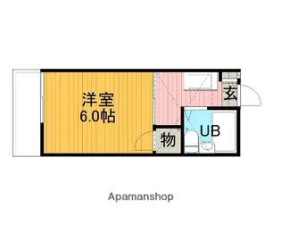 メゾンK&E【202号室】の間取り