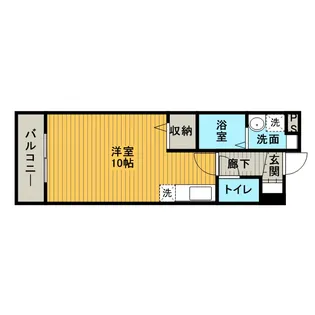 エスペランサ【106号室】の間取り