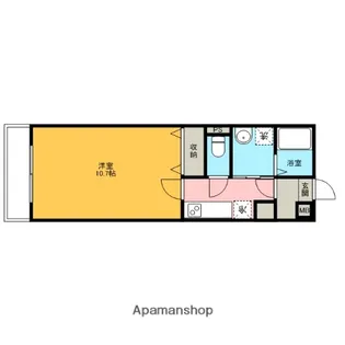 シティパレス南林間【2階】の間取り