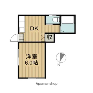 ニューサンハイツ【2階】の間取り