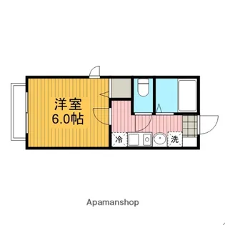 シェソワ【1階】の間取り
