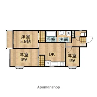 NKC鶴間【4階】の間取り