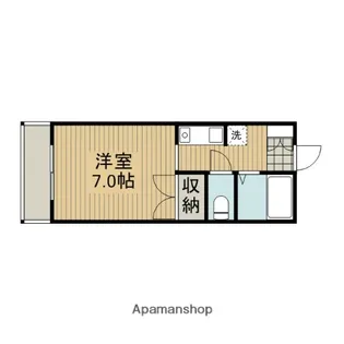 みやハイム大和【2階】の間取り