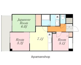 パストラル相模大野【4階】の間取り