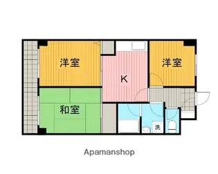 パールコートつきみ野【3階】の間取り