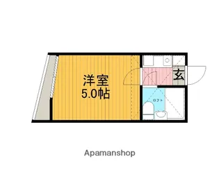 ベルポアン上鶴間【1階】の間取り
