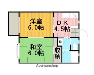 カーサMKⅡ【2階】の間取り