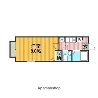 マウジーA【2階】の間取り