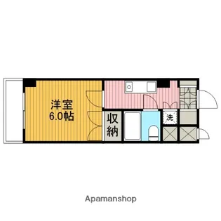 ベルローズタキモト【3階】の間取り