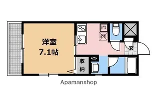 アクアリウス【301号室】の間取り
