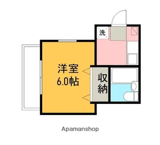 ニュートラッドハウス【2階】の間取り