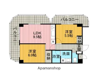 カサヴェルデ【4階】の間取り