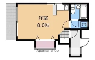 ハイツ南林間【106号室】の間取り
