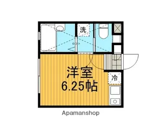 ロッシェル中央林間Ⅷ【103号室】の間取り