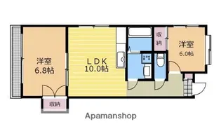 メゾンドール【2階】の間取り