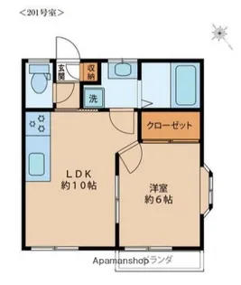 イデアル相模が丘【2階】の間取り