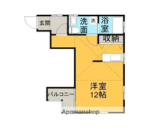 VILLA・BLANCHE【301号室】の間取り