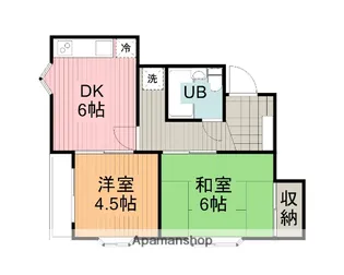 神奈川県相模原市南区相南4丁目【マンション】の間取り