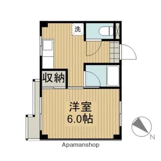 東洋コーポラスつきみ野【302号室】の間取り