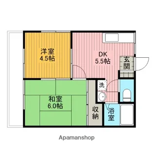 桜ハイツ【101号室】の間取り