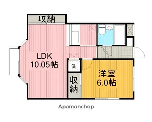 パークサイドハウス№3【2階】の間取り