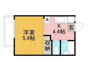 サンブリーズ【2階】の間取り