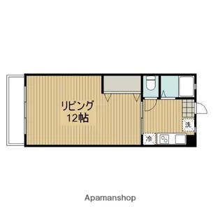 第2アイランドハイツ【4階】の間取り