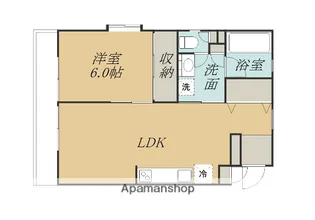 アークヒルズつきみ野【2階】の間取り