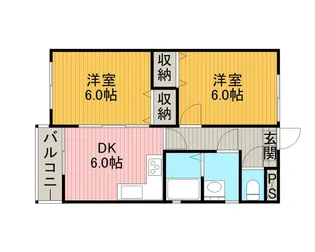 伊沢ビル【203号室】の間取り