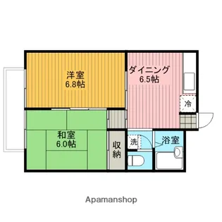 ラ・グリューⅣ【1階】の間取り