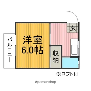 第2林間コーポ【2階】の間取り