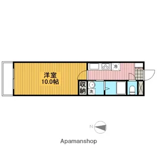 アーク【202号室】の間取り