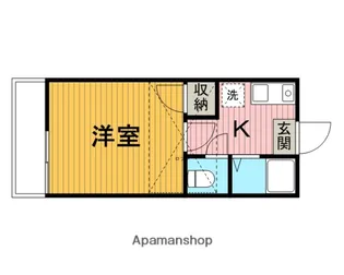 エトワール井上Ⅱ【102号室】の間取り