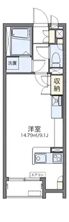 レオネクストノール長津田【1階】の間取り