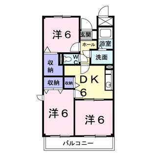 イーストパレス【4階】の間取り