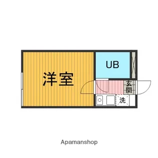 エクレール中央林間【103号室】の間取り
