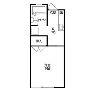 シャルム伊藤【2階】の間取り