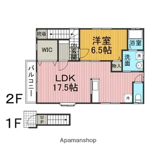 フルハウスⅠ【2階】の間取り