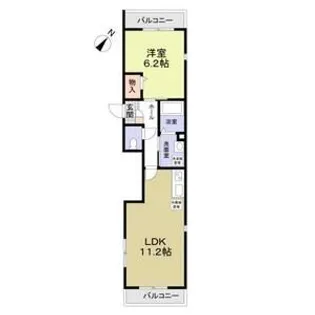 グランハイム【3階】の間取り
